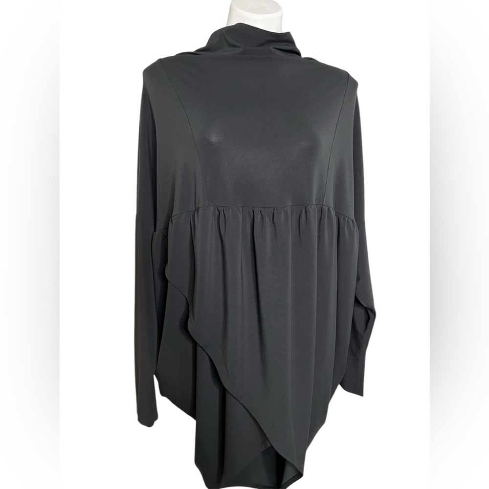 Ischiko Black Dress Top Size large